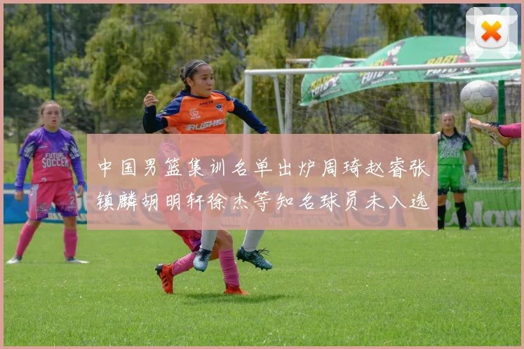 中国男篮集训名单出炉周琦赵睿张镇麟胡明轩徐杰等知名球员未入选
